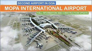 Mopa airport  Goa International airport  Airport construction in India  Papa Construction [upl. by Anauqal]