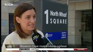 Matric exams  Western Cape matriculants upbeat [upl. by Goren]