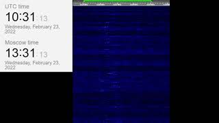 The BuzzerUVB764625Khz February 23rd 2022 Voice messages [upl. by Myra777]