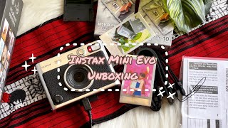 Instax Mini Evo Unboxing [upl. by Gilbye]