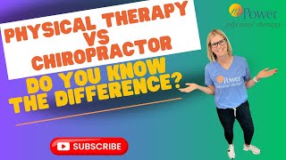 Physical Therapy Vs Chiropractor Do you know the Difference [upl. by Lytton]