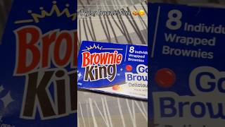 Brownie bites😋♥️ review🤍yummy ytshorts hnb [upl. by Otxis653]