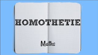 MATHS 3ème  Homothétie [upl. by Teena]