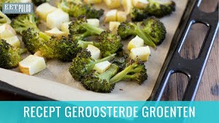 Recept Geroosterde Groenten In De Oven [upl. by Sankaran]