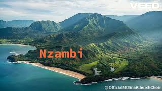 Mt Sinai Church Choir  Nzambi OFFICIAL AUDIO [upl. by Aenel]