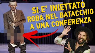 Il professore che si è iniettato roba nel batacchio ad una conferenza [upl. by Asilav250]