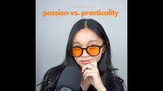 college talk passion vs practicality  Gift Podcast [upl. by Nylidnam]