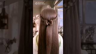 Simple Hair Style  so beautiful hairstyle Khule balon ka hair style open hairstyle [upl. by Ateiram929]