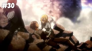 Attack On Titan Season 2 Episode 5 In Hindi  Attack on Titan episode 30 explanation  Recap Adda [upl. by Enirehtacyram]