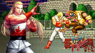 Final Fight with Andy Bogard  KOF Meets Metro City [upl. by Anerys]