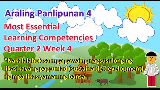 Likas kayang pagunlad o sustainable development ng mga likas yaman ng bansa AP 4 Q2 W4 [upl. by Malynda594]