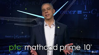 Mathcad Prime 10  Brian Thompson  Mathcad Commercial [upl. by Rocca]