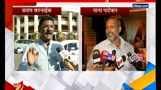 Nana Patekar And Pratap Sarnaik On Bajirao Mastani Pinga Song Controversy [upl. by Benjie]