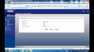 How to forward port  Router Zyxel P660HWT1v2 [upl. by Boehmer]