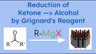 Grignards Reagent in Reduction of Ketones to Alcohols [upl. by Adamok]