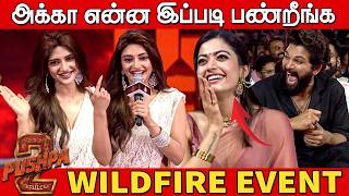 செம ஆட்டம் போட்ட ஸ்ரீலீலா💃🔥 Sreeleela Ultimate Dance Performance at Pushpa 2 The Rule Wildfire Event [upl. by Charil]