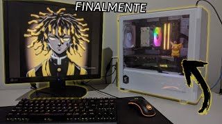 MONTANDO MEU PRIMEIRO PC GAMER FINALMENTE  SAGA MONTANDO PC GAMER BARATO 8 FINAL  voice reveal [upl. by Marlyn276]