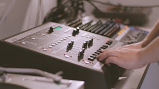 SP1200  Making a Beat with Vinyl Sampling [upl. by Zippel725]