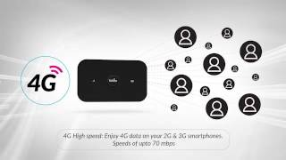 Experience Super Fast 4G on the Move with the Telkom MiFi [upl. by Howe]