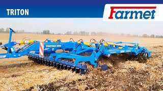 Cultivator Farmet Triton 450 PS  Slovensko [upl. by Ornstead]