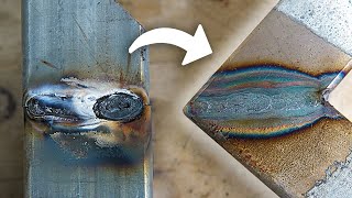 HOW TO WELD GALVANIZED STEEL  no grinder needed [upl. by Frederic204]