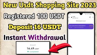 New Usdt Earning Site  Usdt Mining Site 2024  Best Investment Site  TrxUsdt Earning Website [upl. by Ajay]