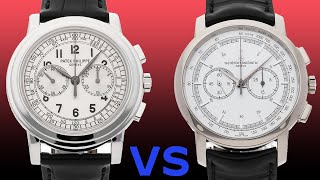 Patek Philippe 5070 Chronograph vs Vacheron Constantin Traditionnelle Chronograph [upl. by Politi]