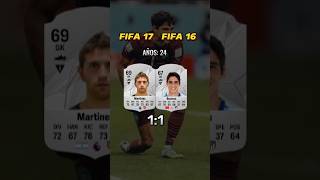 Dibu Martinez VS Bounou EVOLUCION FIFA 🔥🥵 [upl. by Amilb]