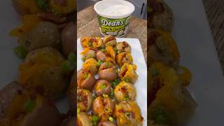 Baby Baked Potatoes easyrecipe appetizer gamedayfood potato [upl. by Amlez209]