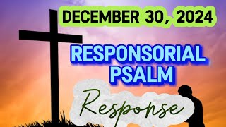 December 30 2024  Responsorial psalm response [upl. by Sidoeht]