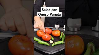 Queso Panela en Salsa Asada cocinacongabby shorts [upl. by Sawyor]