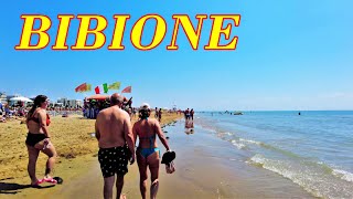 Отдых на Пляже в Бибионе На Море в Италии Bibione 2022 [upl. by Lelith]