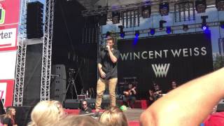 Wincent Weiss amp Band  Proberaum Medley  Live Bad Vilbel 2017 [upl. by Nigen]