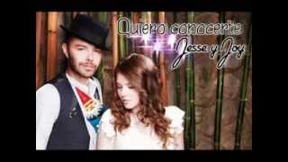 quiero conocerte jesse y joy LETRA [upl. by Jacquie691]