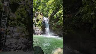 Simon at uvita waterfall slide Costa Rica [upl. by Jessey351]