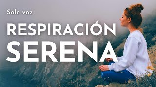 MEDITACIÓN 🙏🏼 RELAJADA en la RESPIRACIÓN MINDFULNESS ⎢CONCENTRACIÓN RELAJADA y sin tensiones [upl. by Sorcha]