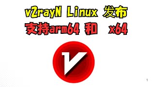 V2rayN 重磅更新， Linux 发布，支持arm64和Linux x64，支持全部代理协议 [upl. by Nnelg]