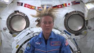 First Woman In Space Honored By Flying Female Astronaut  Video [upl. by Nileuqaj754]