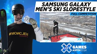 Samsung Galaxy Men’s Ski Slopestyle FULL COMPETITION  X Games Aspen 2024 [upl. by Annaierb]