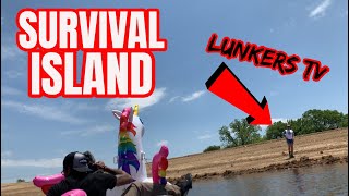 Survival Island With LunkersTV [upl. by Aivalf]