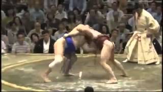 Takanoyama Sumo Highlight [upl. by Maritsa]