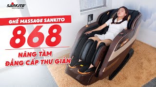 Ghế Massage Sankito 868 Có Gì Hot Vì Sao Được Nhiều Người Lựa Chọn [upl. by Deloris]