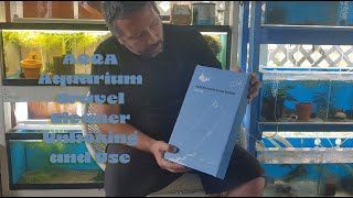 AQQA Aquarium Gravel Cleaner Unboxing and Use [upl. by Ia]