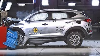 Hyundai Tucson Crash Test [upl. by Niledam921]