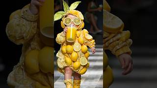 Baby Fruit Juice Fashion Show 🍑🍋🍎  Adorable Baby Costumes babyfashionista cute foodiefashion [upl. by Aciretnahs]