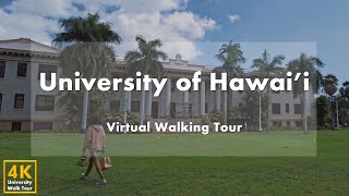 University of Hawaii at Mānoa  Virtual Walking Tour 4k 60fps [upl. by Calli]