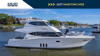 For Sale  2017 Maritimo M59 quotSouthern Bellequot [upl. by Eibbob]