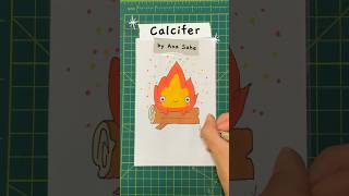 Calcifer Howls moving castle studioghibli sketch drawing [upl. by Raimund16]