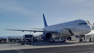 Jet2 A321Neo GSUNE trip report Tenerife South  Manchester multi cam takeoff [upl. by Schroer]