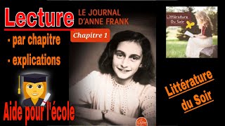 1  Le journal dAnne Frank  chapitre 1  livre audio [upl. by Layton]